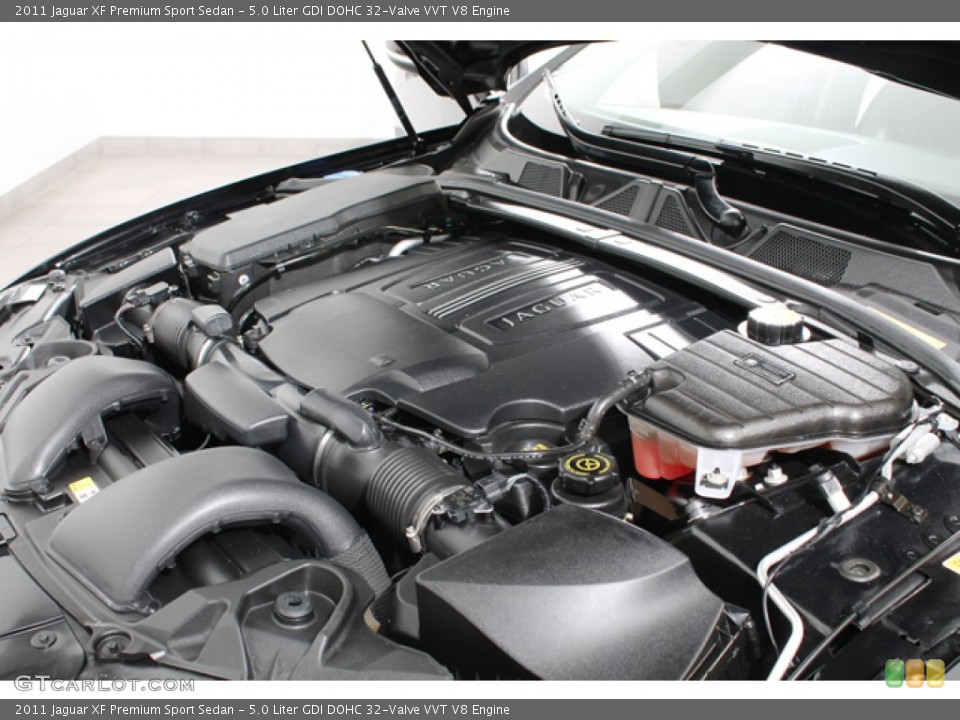 5.0 Liter GDI DOHC 32-Valve VVT V8 Engine for the 2011 Jaguar XF #78383476