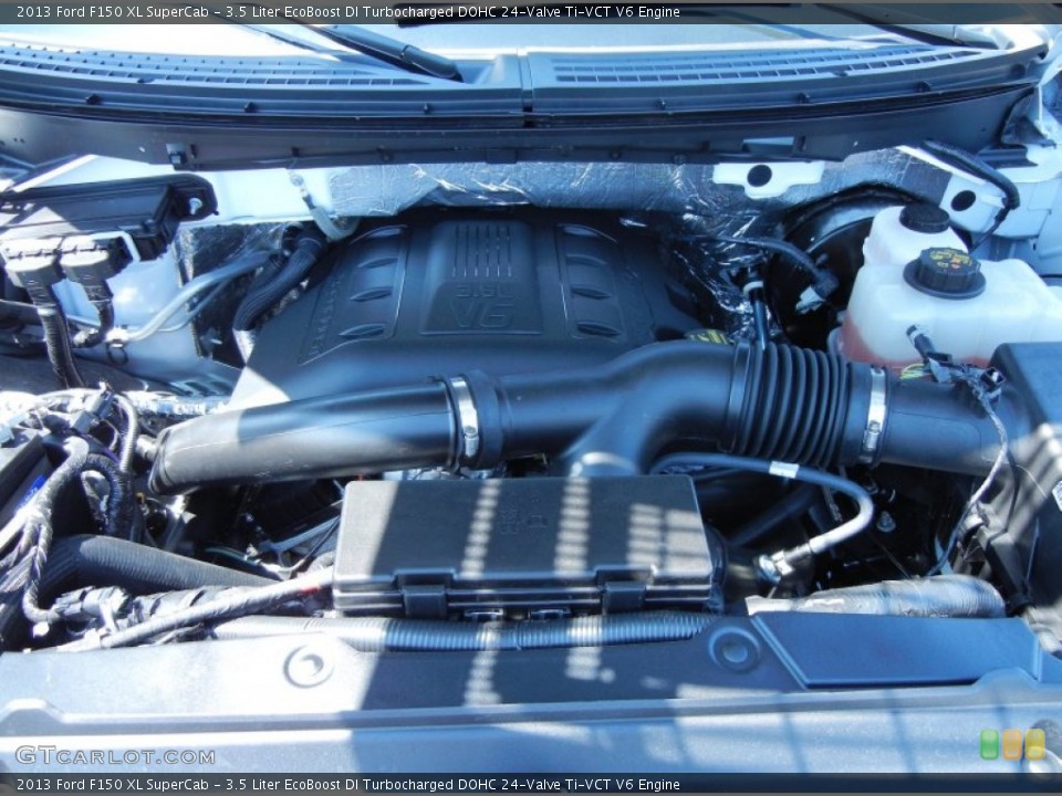 3.5 Liter EcoBoost DI Turbocharged DOHC 24-Valve Ti-VCT V6 Engine for the 2013 Ford F150 #78388037
