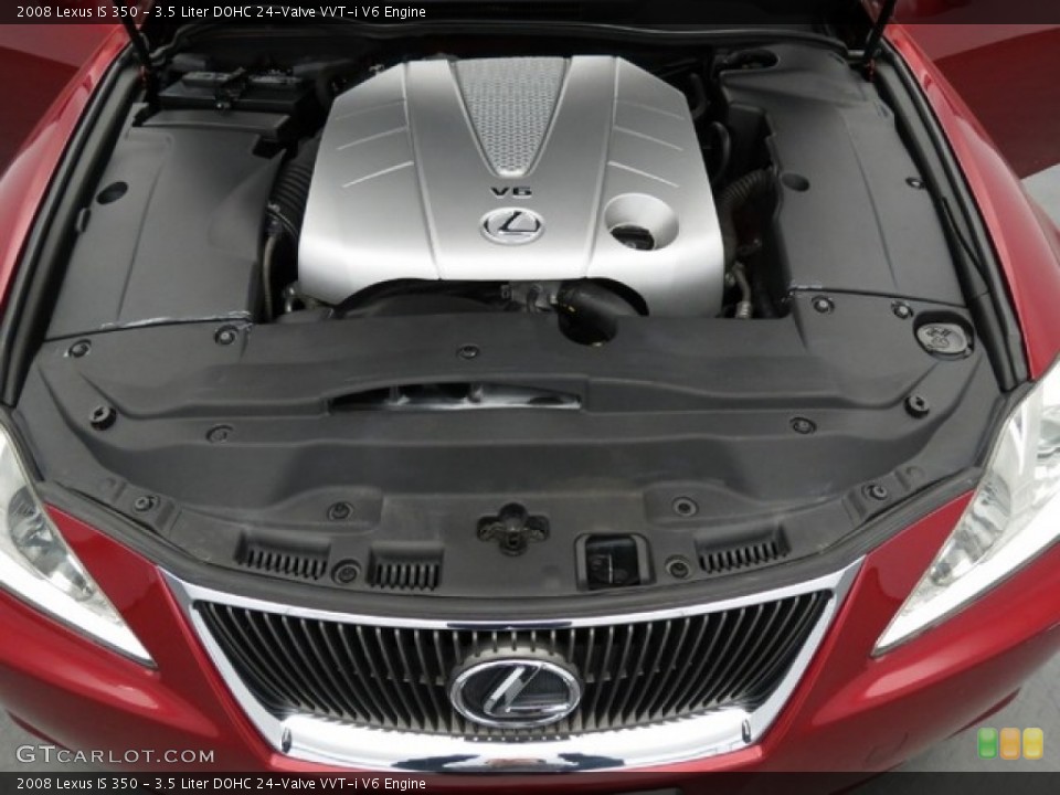 3.5 Liter DOHC 24-Valve VVT-i V6 2008 Lexus IS Engine