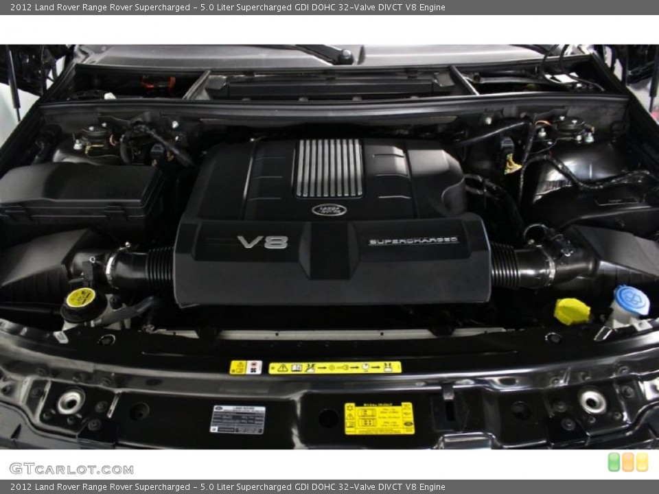 5.0 Liter Supercharged GDI DOHC 32-Valve DIVCT V8 Engine for the 2012 Land Rover Range Rover #78398306
