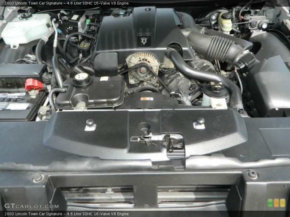 4.6 Liter SOHC 16-Valve V8 Engine for the 2003 Lincoln Town Car #78420125