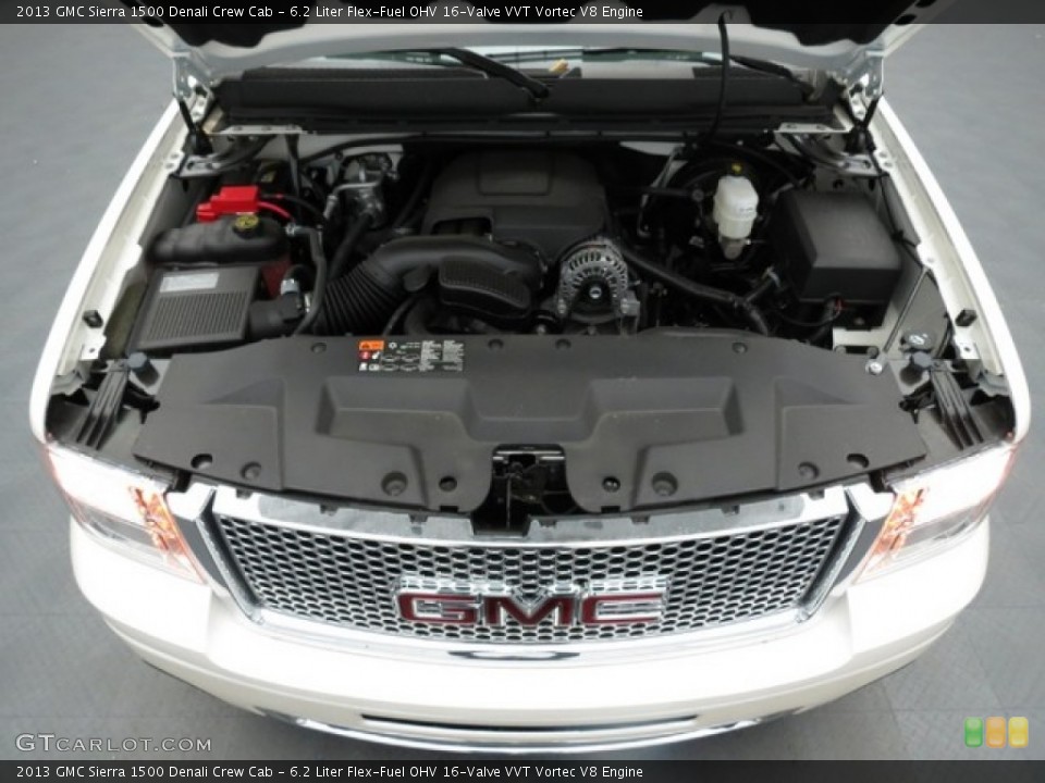 6.2 Liter Flex-Fuel OHV 16-Valve VVT Vortec V8 Engine for the 2013 GMC Sierra 1500 #78422846