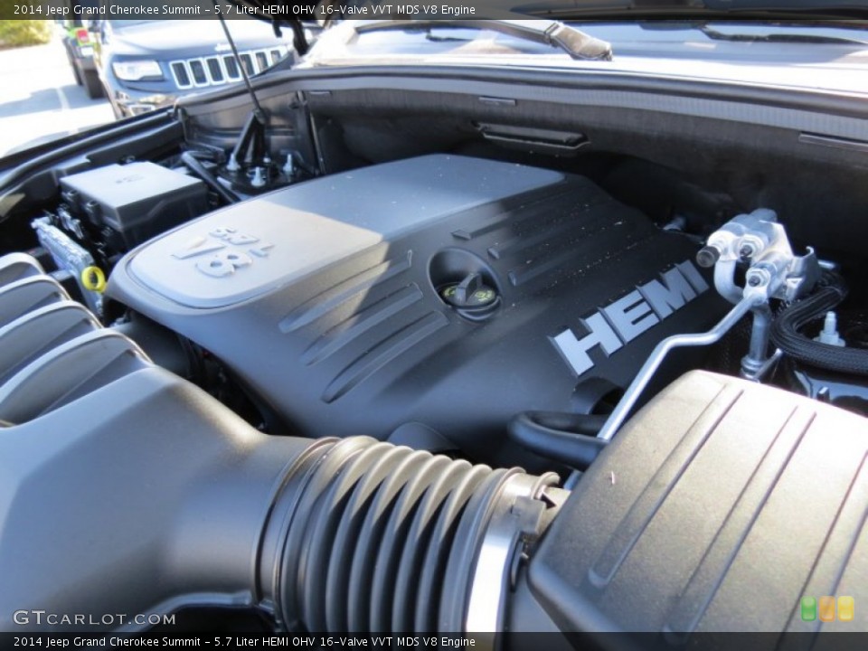 5.7 Liter HEMI OHV 16-Valve VVT MDS V8 Engine for the 2014 Jeep Grand Cherokee #78426383