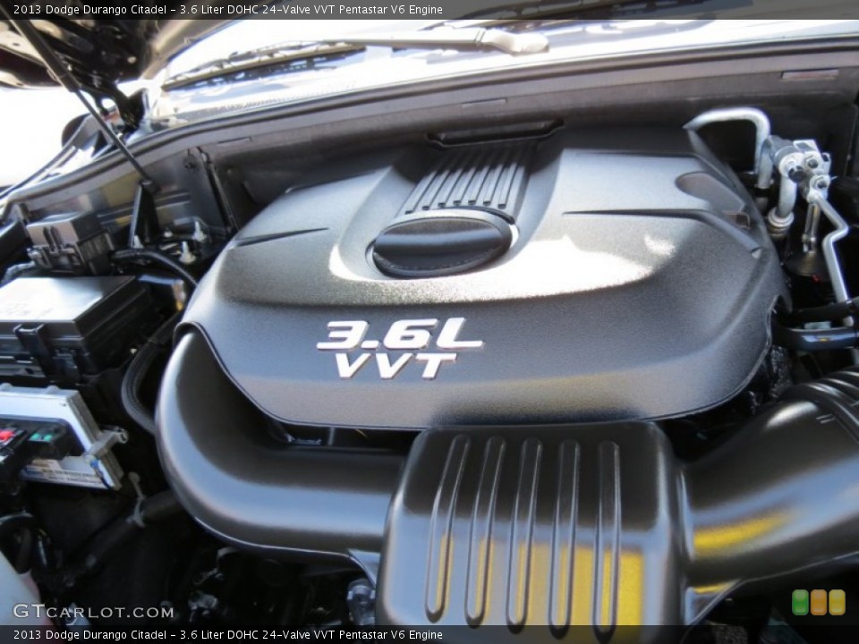 3.6 Liter DOHC 24-Valve VVT Pentastar V6 Engine for the 2013 Dodge Durango #78428357