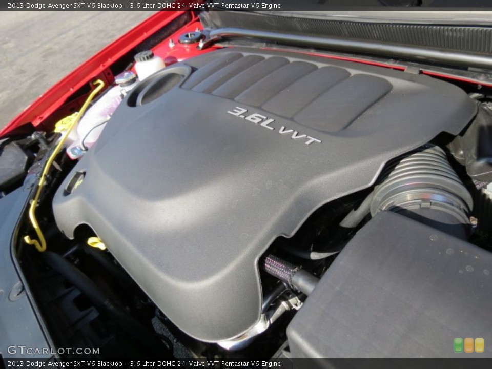 3.6 Liter DOHC 24-Valve VVT Pentastar V6 Engine for the 2013 Dodge Avenger #78432500