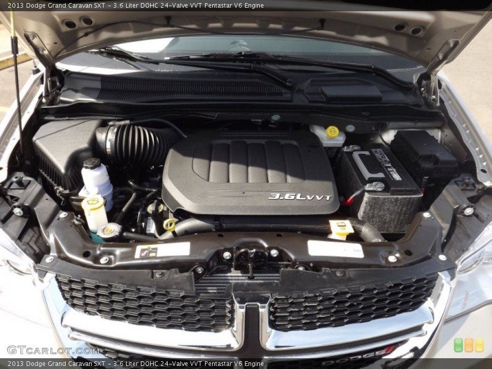 3.6 Liter DOHC 24-Valve VVT Pentastar V6 Engine for the 2013 Dodge Grand Caravan #78436757