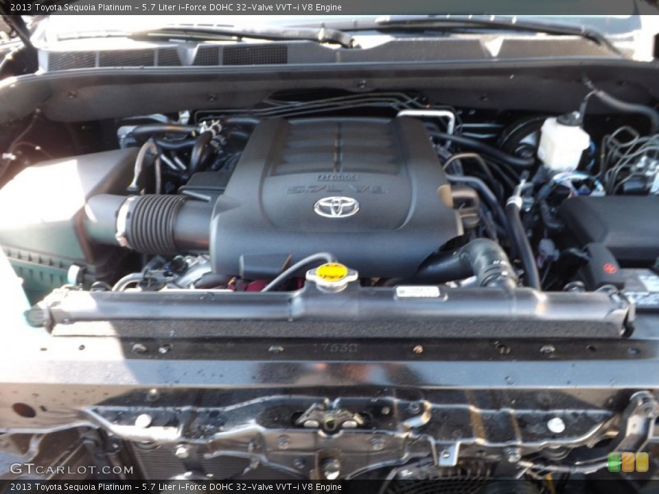 5.7 Liter i-Force DOHC 32-Valve VVT-i V8 Engine for the 2013 Toyota Sequoia #78440171