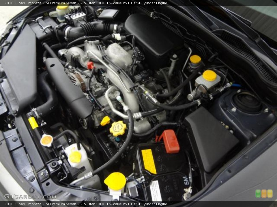 2.5 Liter SOHC 16-Valve VVT Flat 4 Cylinder Engine for the 2010 Subaru Impreza #78444431