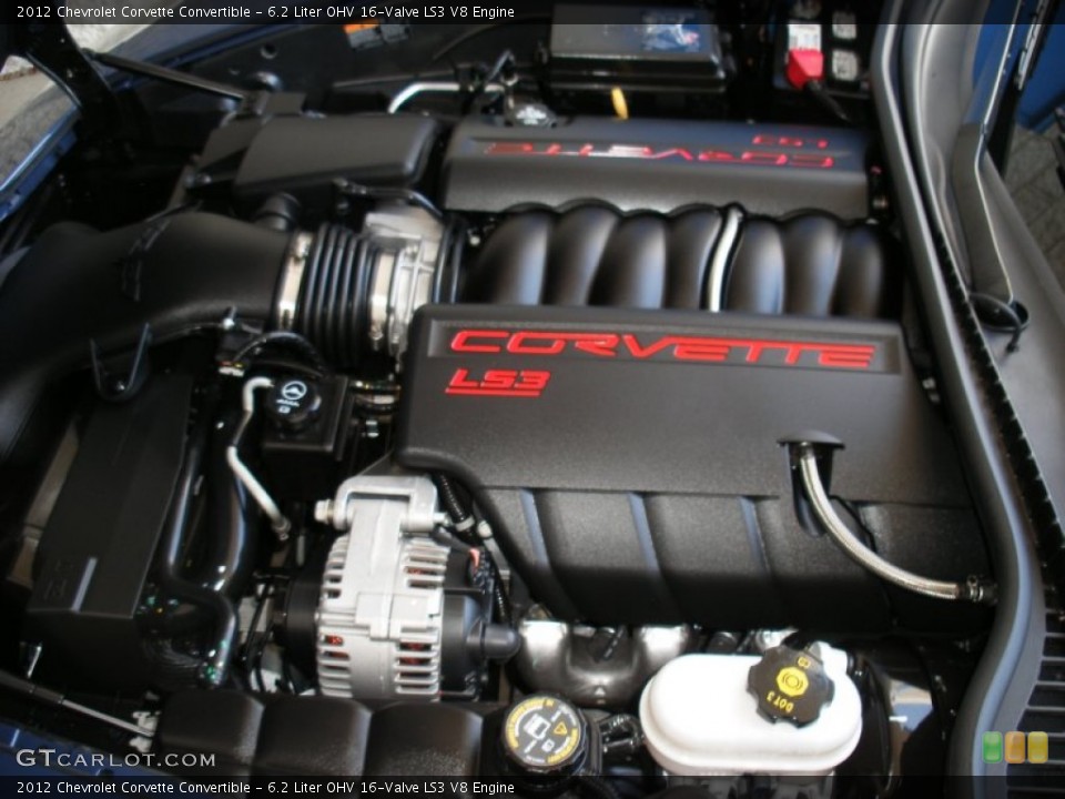 6.2 Liter OHV 16-Valve LS3 V8 Engine for the 2012 Chevrolet Corvette #78445118