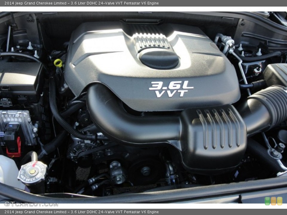 3.6 Liter DOHC 24-Valve VVT Pentastar V6 Engine for the 2014 Jeep Grand Cherokee #78446819