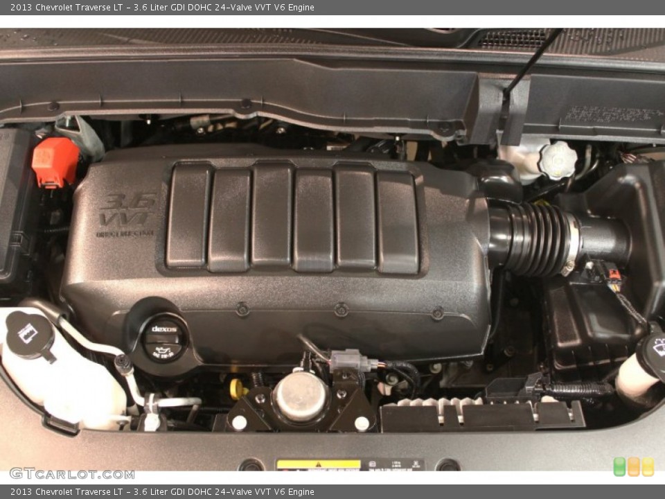 3.6 Liter GDI DOHC 24-Valve VVT V6 Engine for the 2013 Chevrolet Traverse #78453748