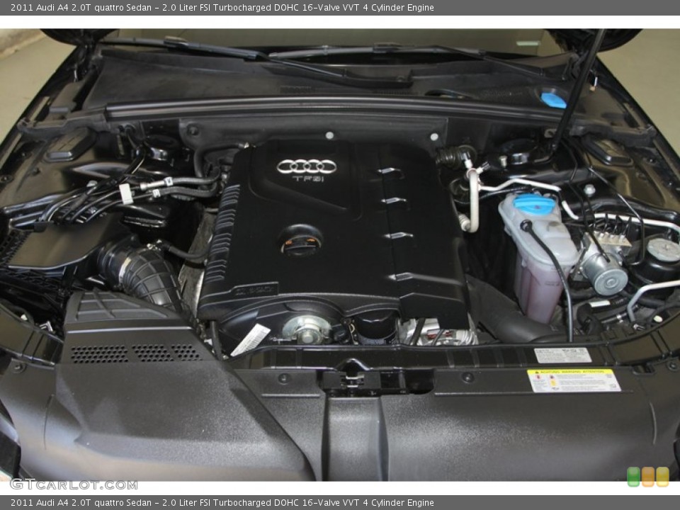 2.0 Liter FSI Turbocharged DOHC 16-Valve VVT 4 Cylinder Engine for the 2011 Audi A4 #78453974