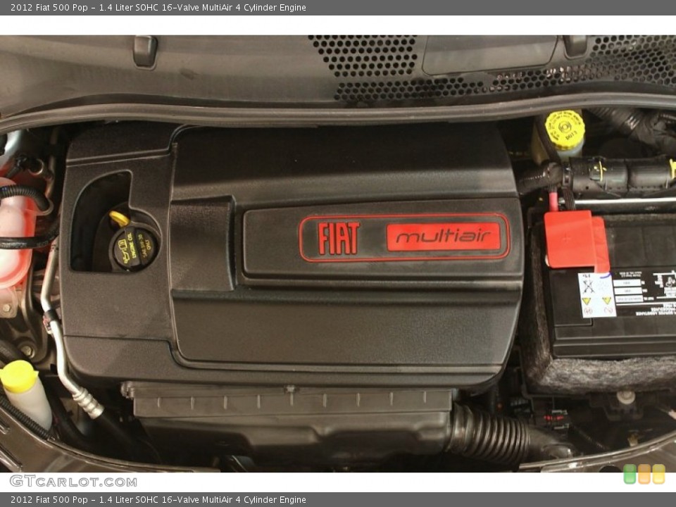 1.4 Liter SOHC 16-Valve MultiAir 4 Cylinder Engine for the 2012 Fiat 500 #78457949