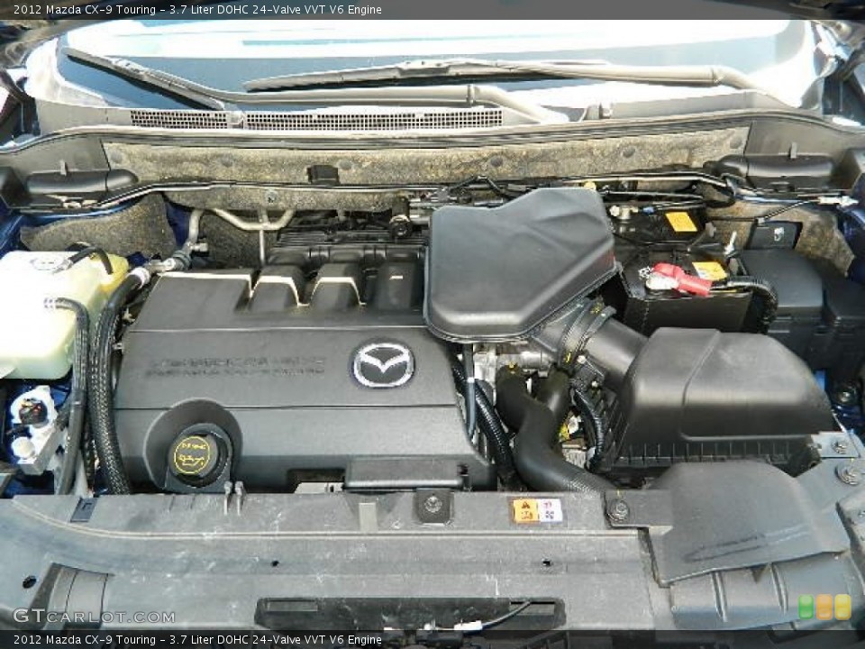 3.7 Liter DOHC 24-Valve VVT V6 Engine for the 2012 Mazda CX-9 #78466385