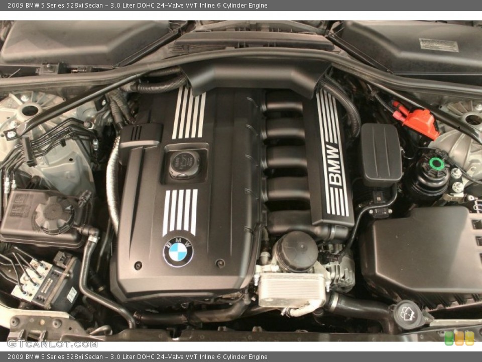 3.0 Liter DOHC 24-Valve VVT Inline 6 Cylinder Engine for the 2009 BMW 5 Series #78467051