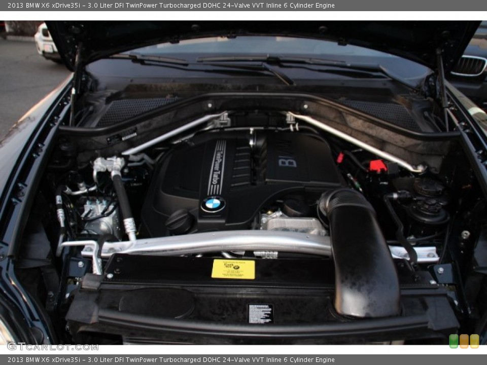 3.0 Liter DFI TwinPower Turbocharged DOHC 24-Valve VVT Inline 6 Cylinder Engine for the 2013 BMW X6 #78480798