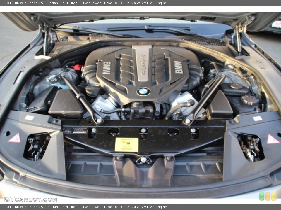 4.4 Liter DI TwinPower Turbo DOHC 32-Valve VVT V8 Engine for the 2012 BMW 7 Series #78482333