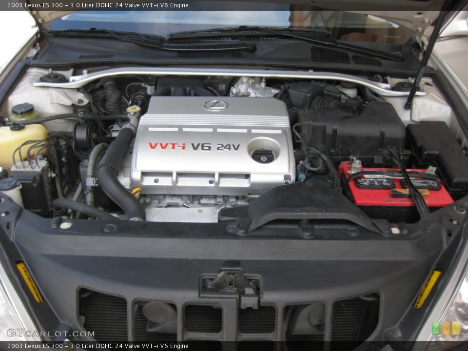3.0 Liter DOHC 24 Valve VVT-i V6 Engine for the 2003 Lexus ES #78484613