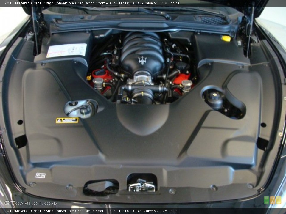 4.7 Liter DOHC 32-Valve VVT V8 Engine for the 2013 Maserati GranTurismo Convertible #78497375