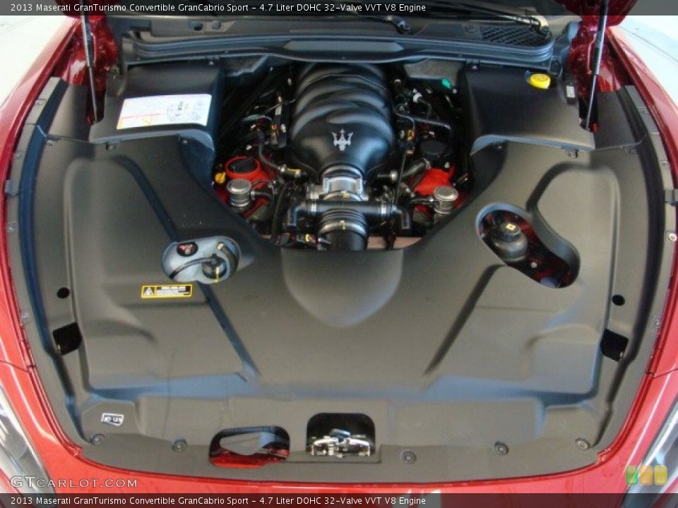 4.7 Liter DOHC 32-Valve VVT V8 Engine for the 2013 Maserati GranTurismo Convertible #78498119