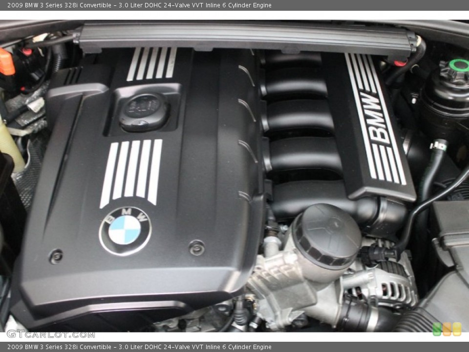 3.0 Liter DOHC 24-Valve VVT Inline 6 Cylinder Engine for the 2009 BMW 3 Series #78508391