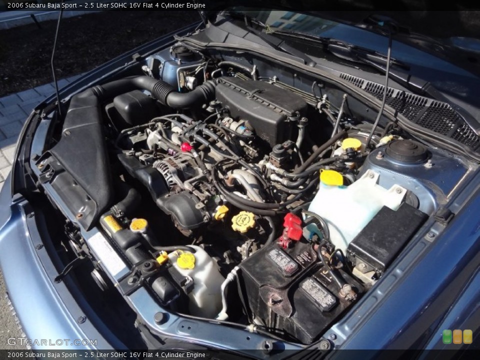 2.5 Liter SOHC 16V Flat 4 Cylinder Engine for the 2006 Subaru Baja #78519326