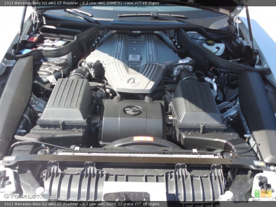 6.3 Liter AMG DOHC 32-Valve VVT V8 Engine for the 2013 Mercedes-Benz SLS #78546794