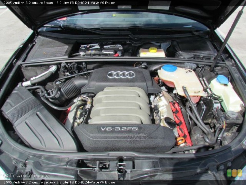 3.2 Liter FSI DOHC 24-Valve V6 Engine for the 2005 Audi A4 #78547565
