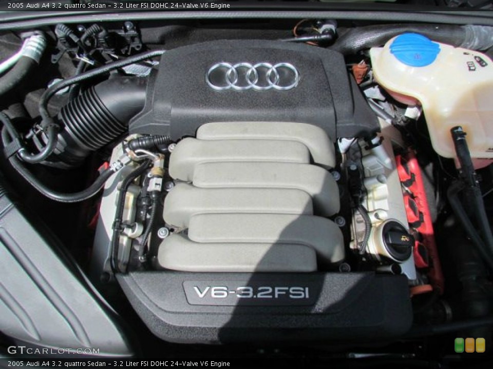 3.2 Liter FSI DOHC 24-Valve V6 Engine for the 2005 Audi A4 #78547574