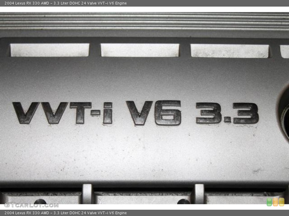 3.3 Liter DOHC 24 Valve VVT-i V6 Engine for the 2004 Lexus RX #78564053