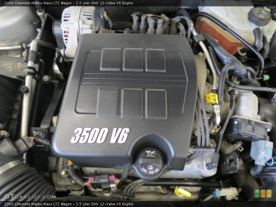 3.5 Liter OHV 12-Valve V6 Engine for the 2006 Chevrolet Malibu #78565315
