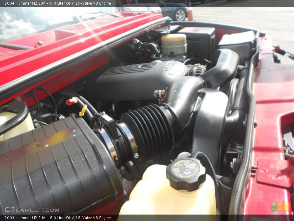 6.0 Liter OHV 16-Valve V8 Engine for the 2004 Hummer H2 #78571931