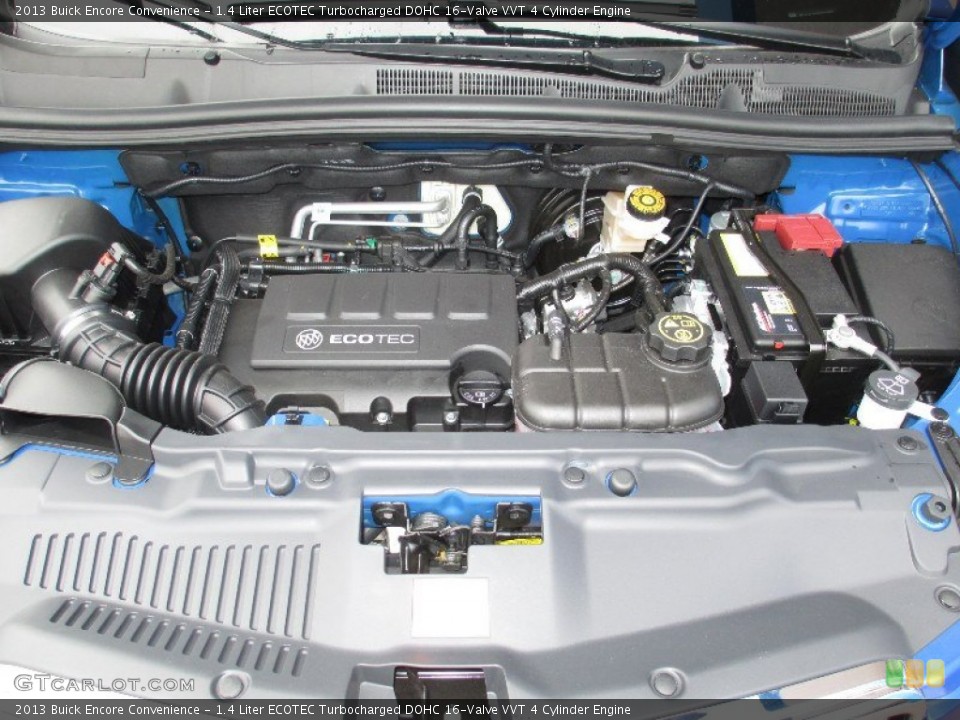 1.4 Liter ECOTEC Turbocharged DOHC 16-Valve VVT 4 Cylinder Engine for the 2013 Buick Encore #78575096