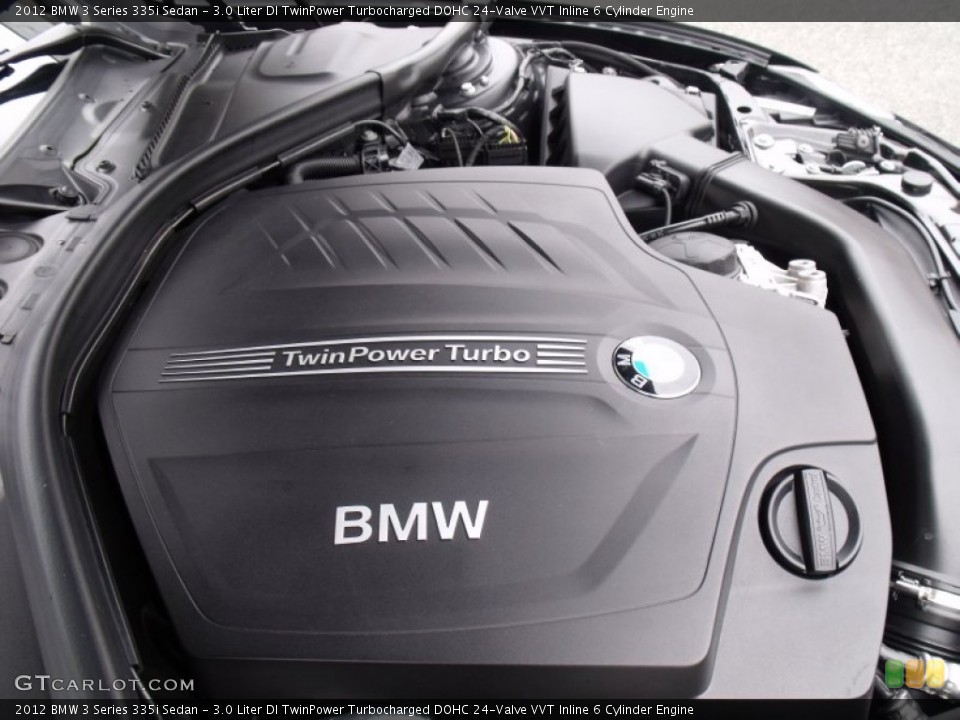 3.0 Liter DI TwinPower Turbocharged DOHC 24-Valve VVT Inline 6 Cylinder Engine for the 2012 BMW 3 Series #78575360