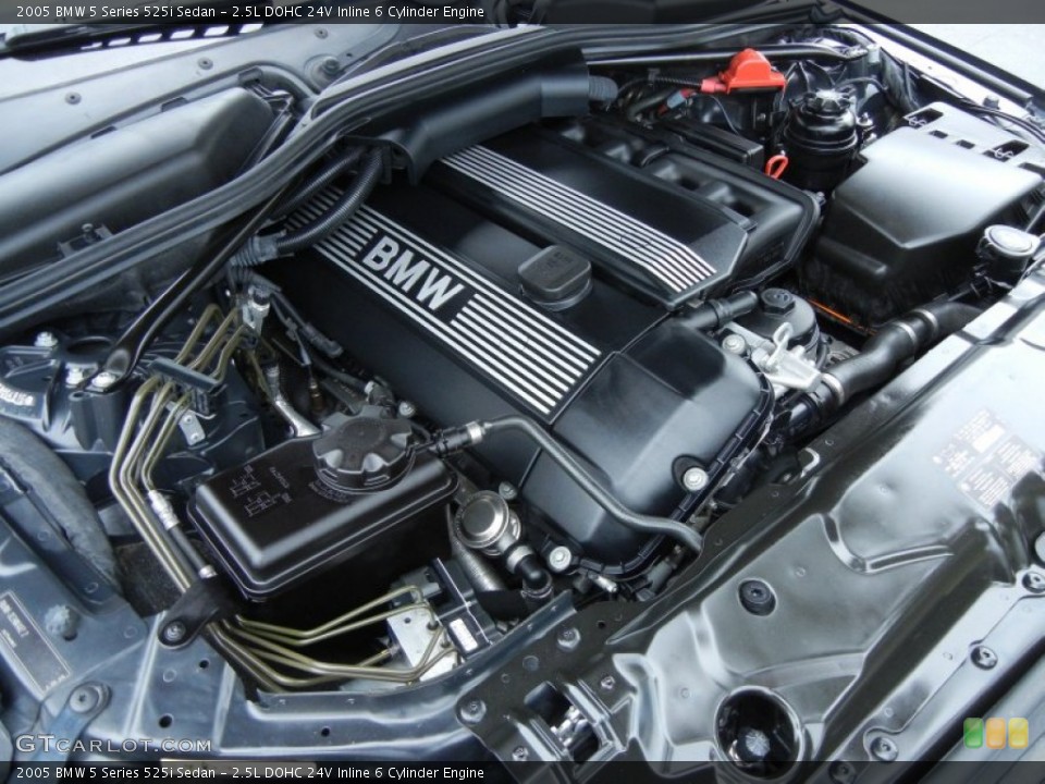 2.5L DOHC 24V Inline 6 Cylinder Engine for the 2005 BMW 5 Series #78577885