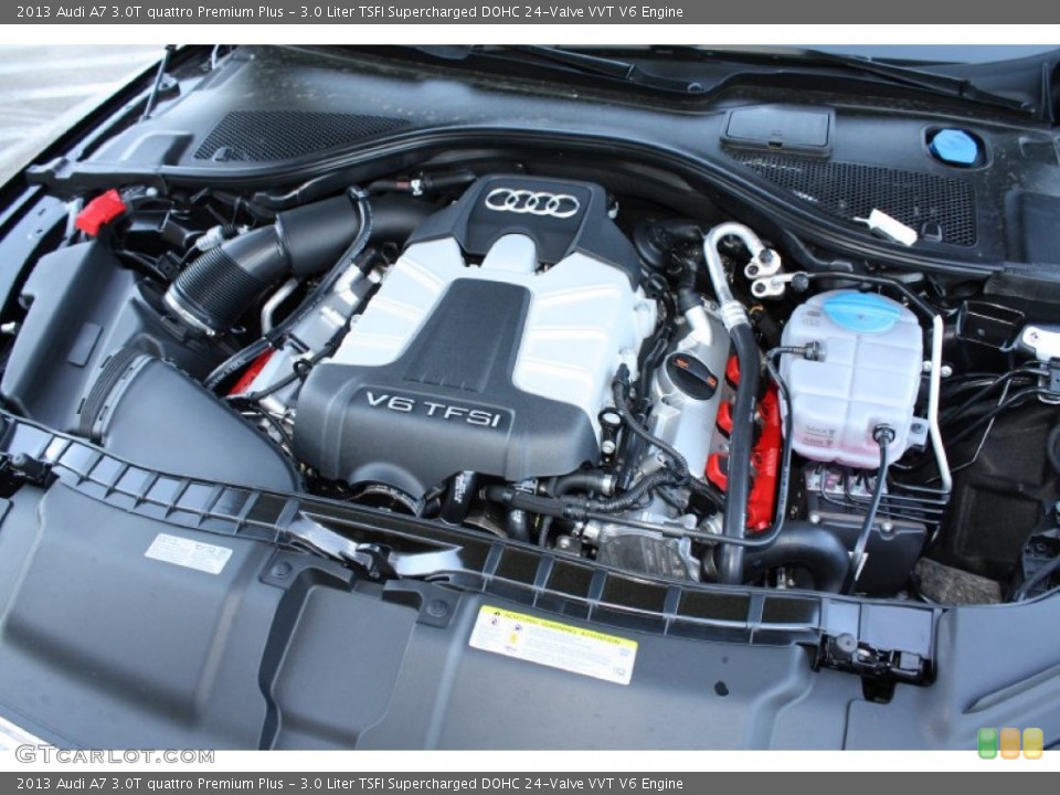 3.0 Liter TSFI Supercharged DOHC 24-Valve VVT V6 Engine for the 2013 Audi A7 #78579205