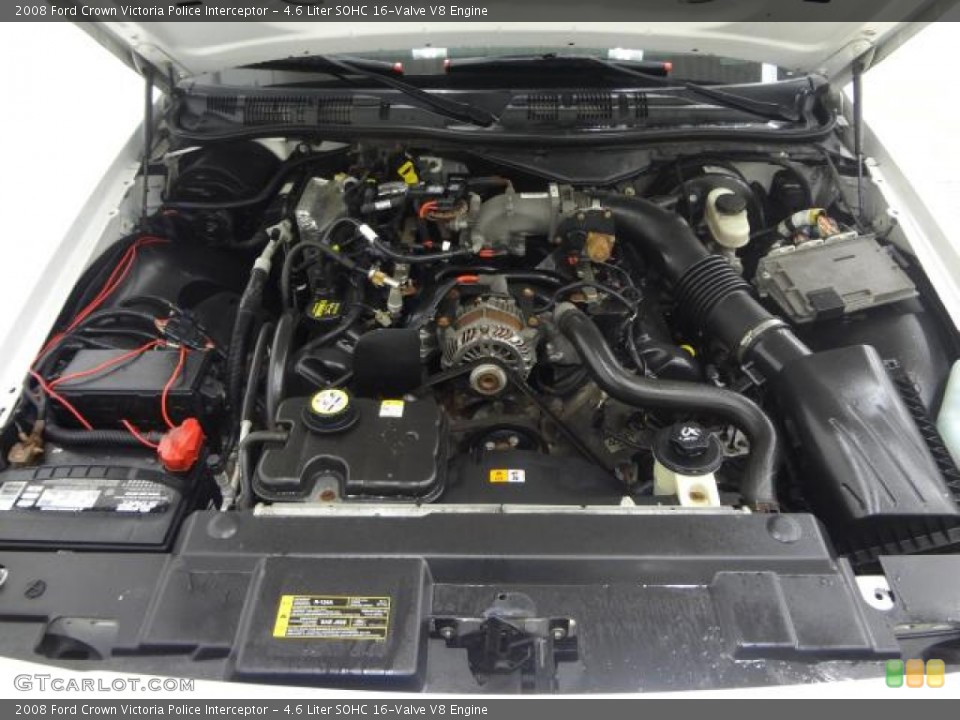 4.6 Liter SOHC 16-Valve V8 Engine for the 2008 Ford Crown Victoria #78585453