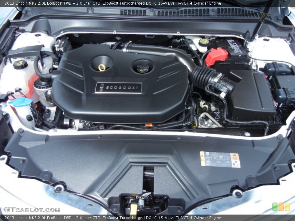 2.0 Liter GTDI EcoBoost Turbocharged DOHC 16-Valve Ti-VCT 4 Cylinder Engine for the 2013 Lincoln MKZ #78585492