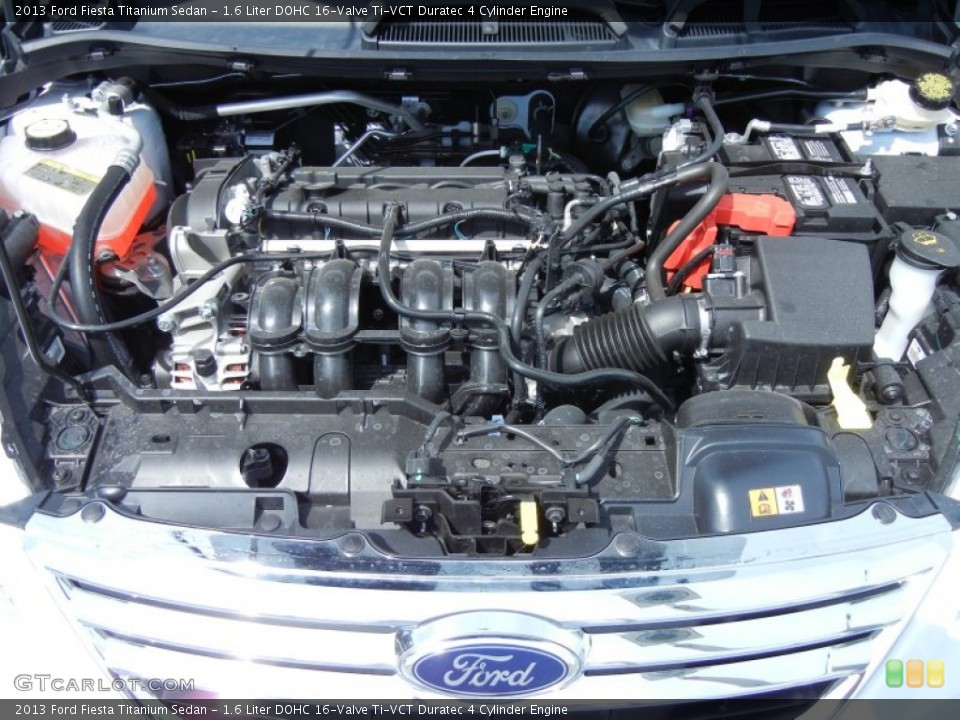1.6 Liter DOHC 16-Valve Ti-VCT Duratec 4 Cylinder Engine for the 2013 Ford Fiesta #78586800