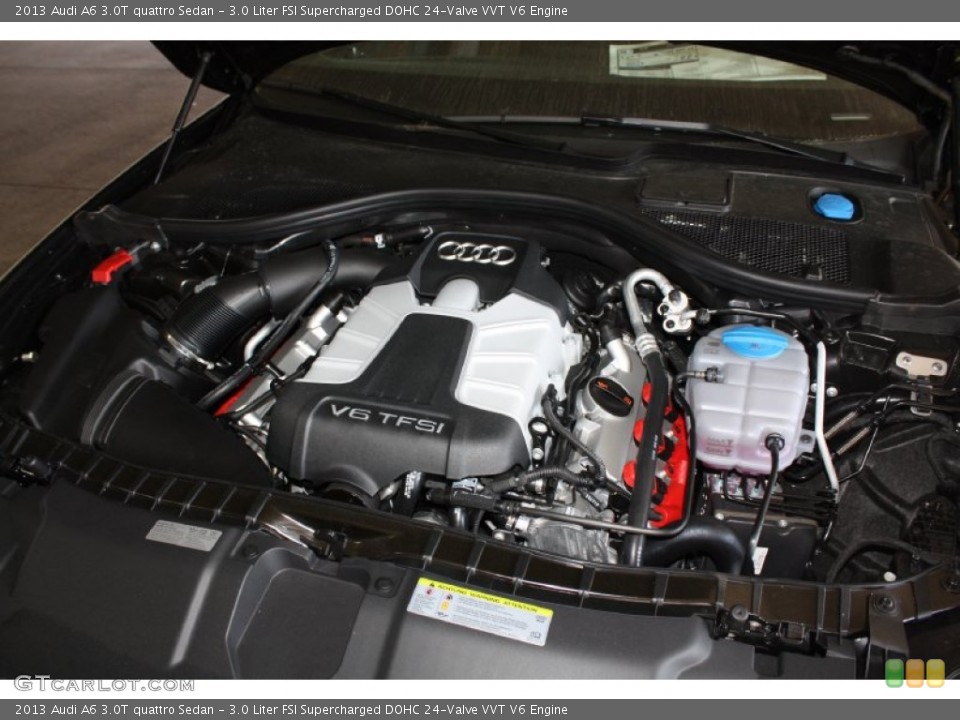 3.0 Liter FSI Supercharged DOHC 24-Valve VVT V6 Engine for the 2013 Audi A6 #78595671