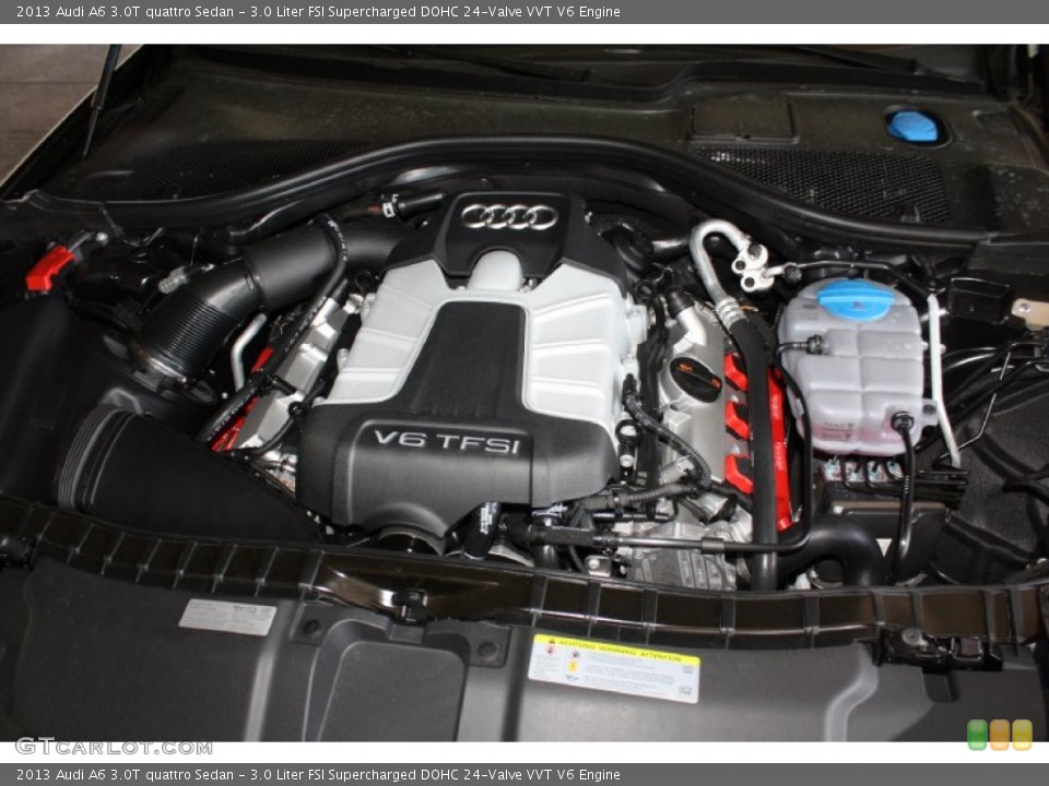 3.0 Liter FSI Supercharged DOHC 24-Valve VVT V6 Engine for the 2013 Audi A6 #78596452