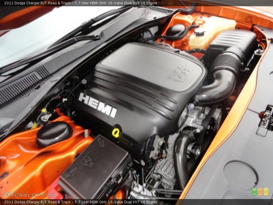 5.7 Liter HEMI OHV 16-Valve Dual VVT V8 Engine for the 2011 Dodge Charger #78601233