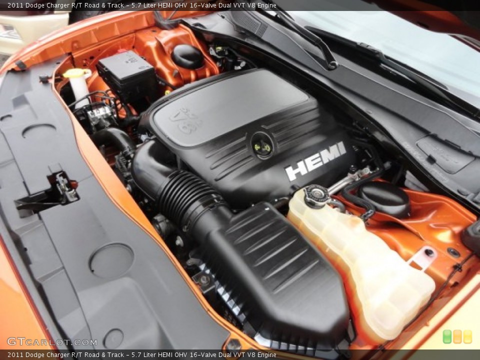 5.7 Liter HEMI OHV 16-Valve Dual VVT V8 Engine for the 2011 Dodge Charger #78601254