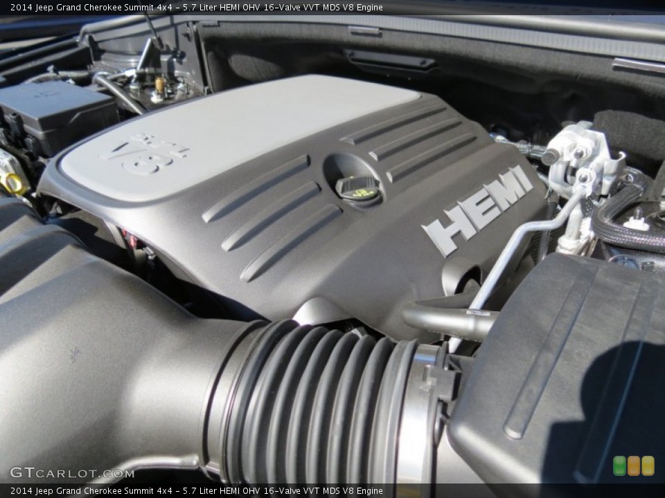5.7 Liter HEMI OHV 16-Valve VVT MDS V8 Engine for the 2014 Jeep Grand Cherokee #78606279