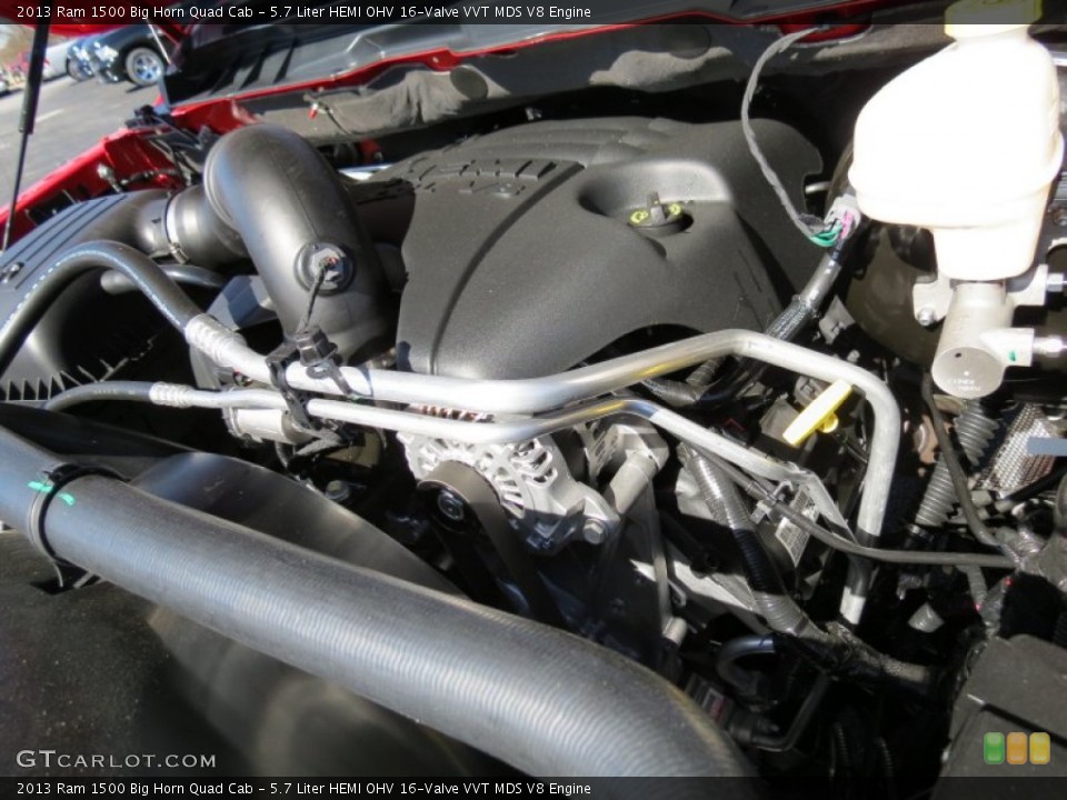 5.7 Liter HEMI OHV 16-Valve VVT MDS V8 Engine for the 2013 Ram 1500 #78609150