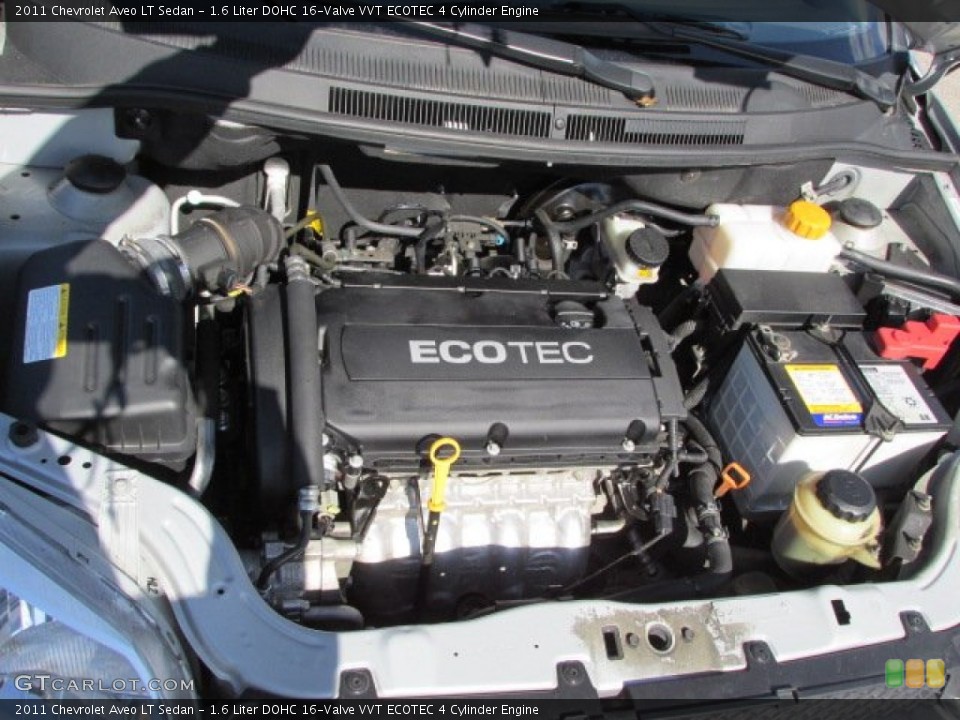 1.6 Liter DOHC 16-Valve VVT ECOTEC 4 Cylinder Engine for the 2011 Chevrolet Aveo #78612971