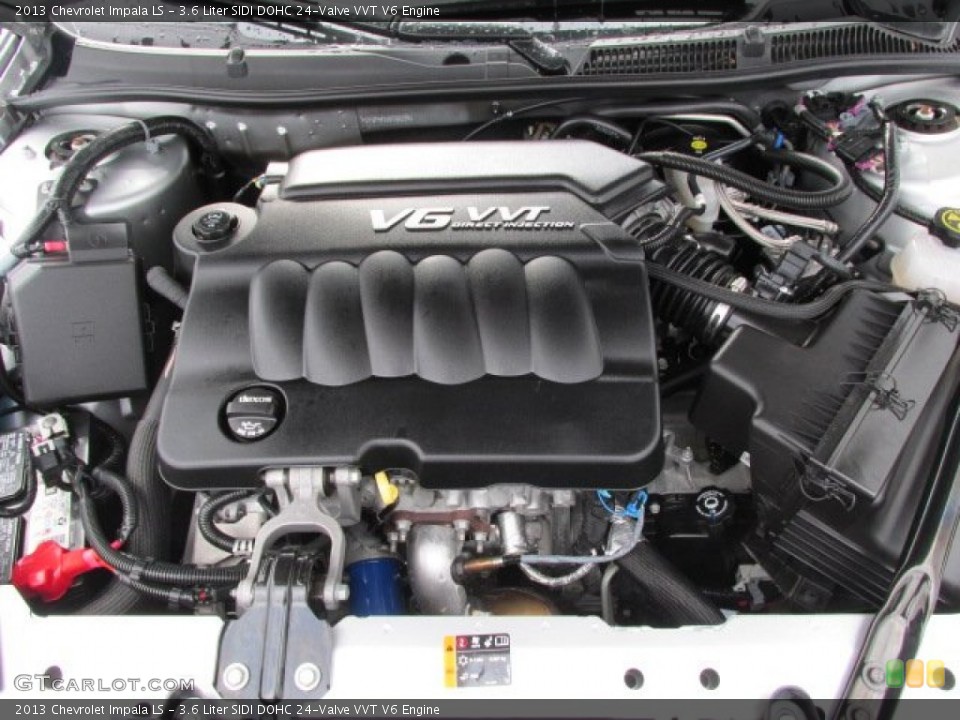 3.6 Liter SIDI DOHC 24-Valve VVT V6 Engine for the 2013 Chevrolet Impala #78618402