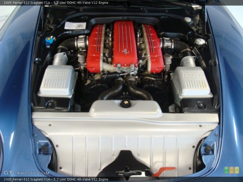 5.7 Liter DOHC 48-Valve V12 Engine for the 2005 Ferrari 612 Scaglietti #78627283