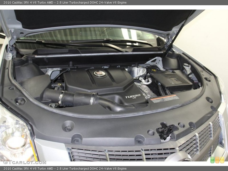 2.8 Liter Turbocharged DOHC 24-Valve V6 Engine for the 2010 Cadillac SRX #78631674
