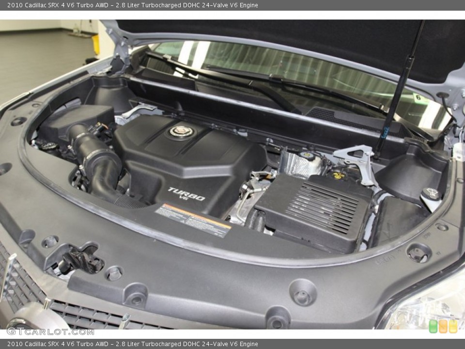 2.8 Liter Turbocharged DOHC 24-Valve V6 Engine for the 2010 Cadillac SRX #78631686